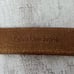Calvin Klein Jeans women XL genuine leather white belt