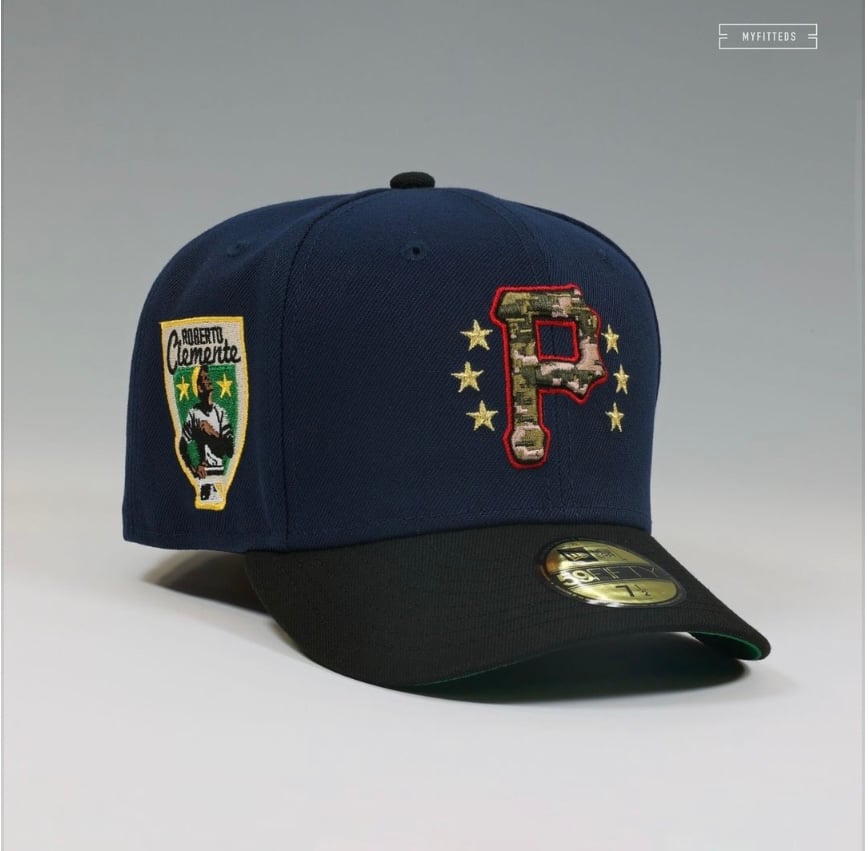 Myfitteds Pittsburgh pirates Roberto Clemente size 7 1/8 new era fitted brand ne