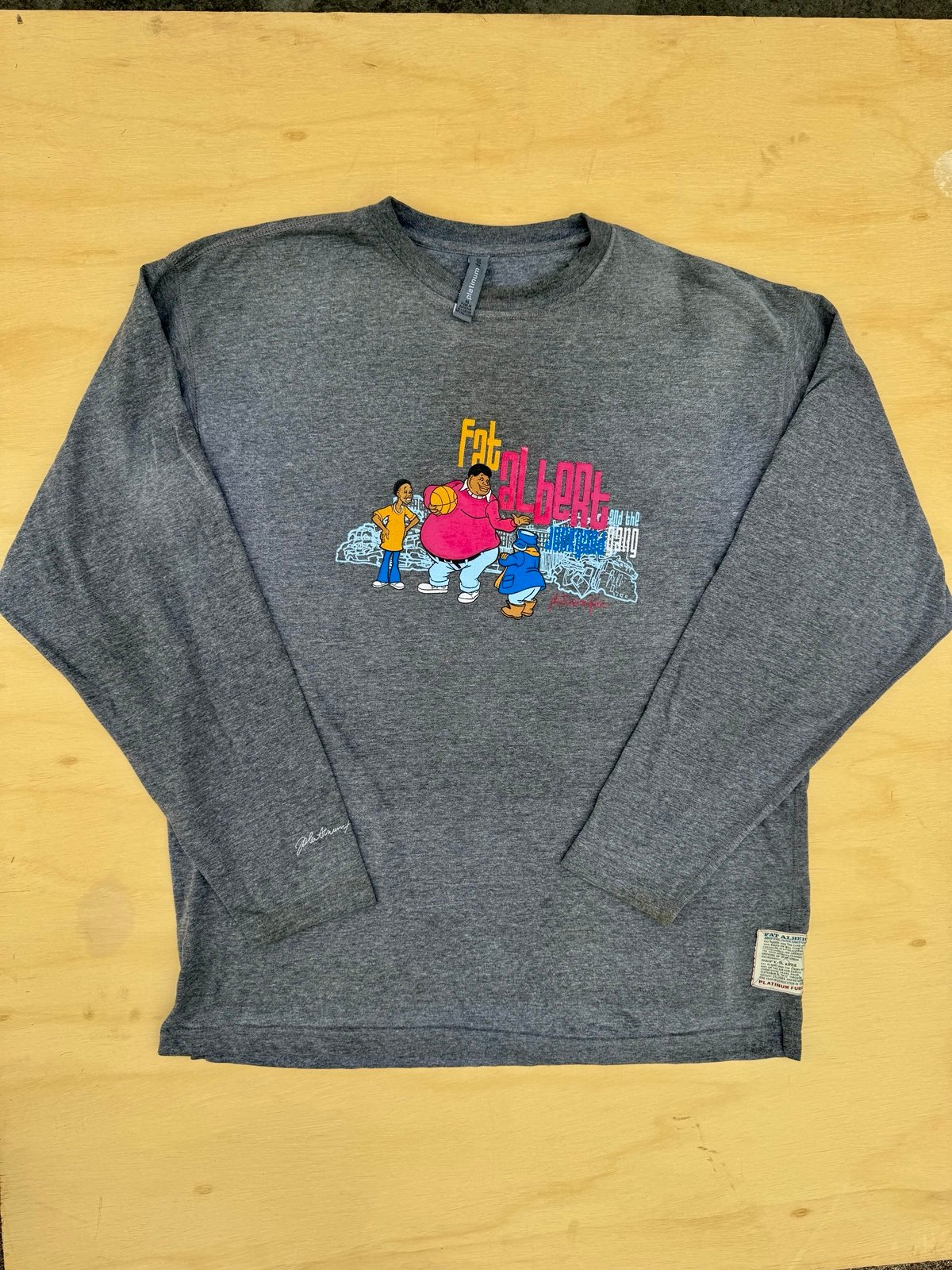 Platinum Fubu Fat Albert Vintage 90’s Y2K Hip Hop Rap T-Shirt
