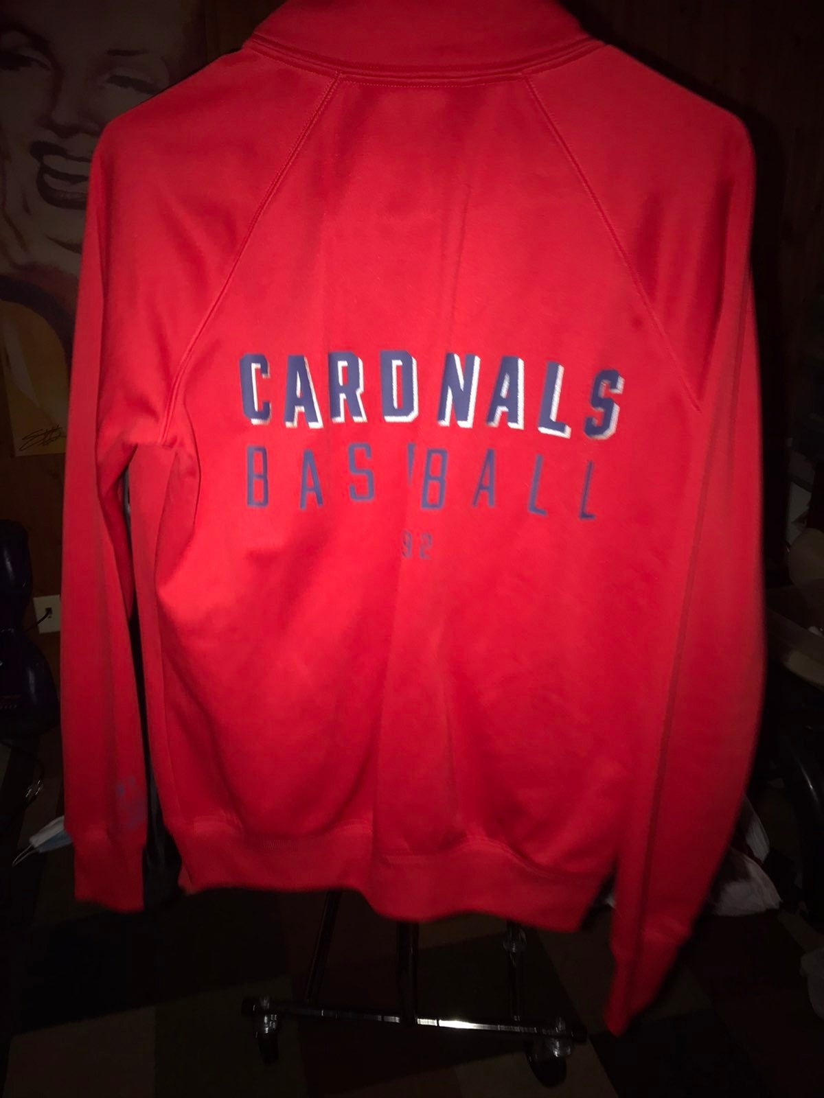 Full zip St. louis Cardinals jacket