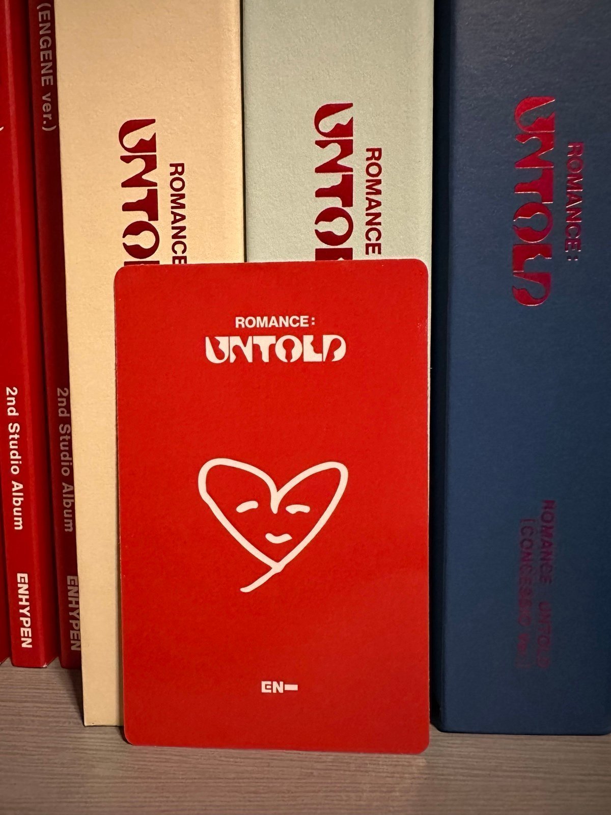 ENHYPEN ROMANCE UNTOLD ENGENE 15枚 新品未開封