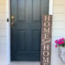 Wooden Welcome Sign - Home Sweet Home