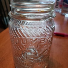 80 year old peanut butter jar