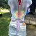 Rainbow Butterfly Crop Top