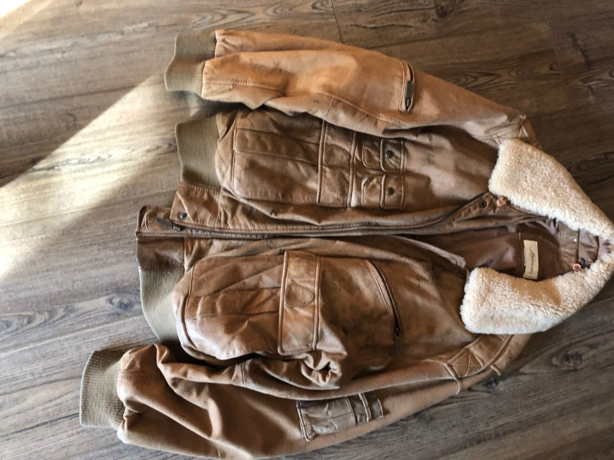 mens leather jacket