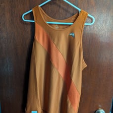 Tracksmith Van Cortlandt Singlet Orange