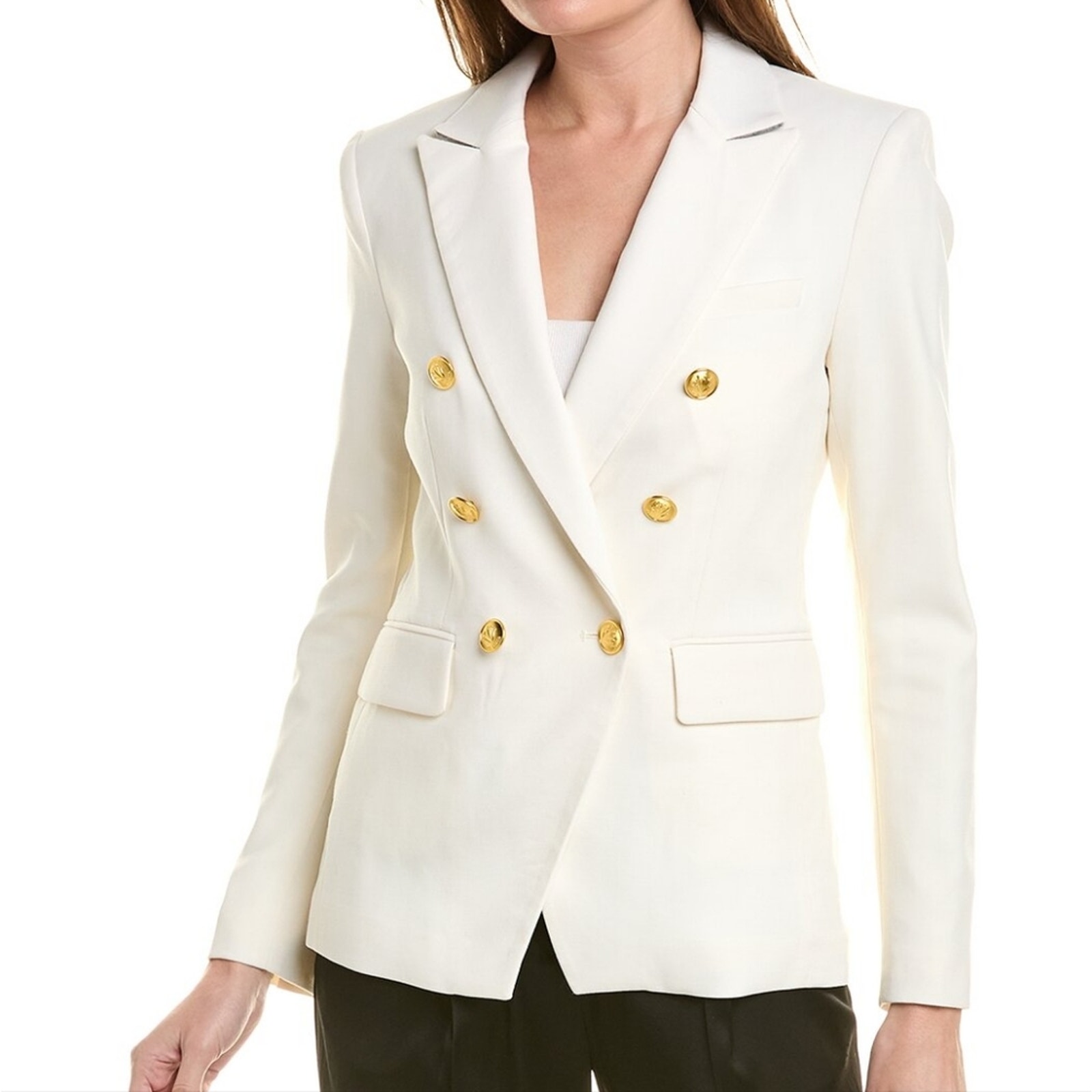 NEW Rag & Bone Preston cream wool blazer size 6