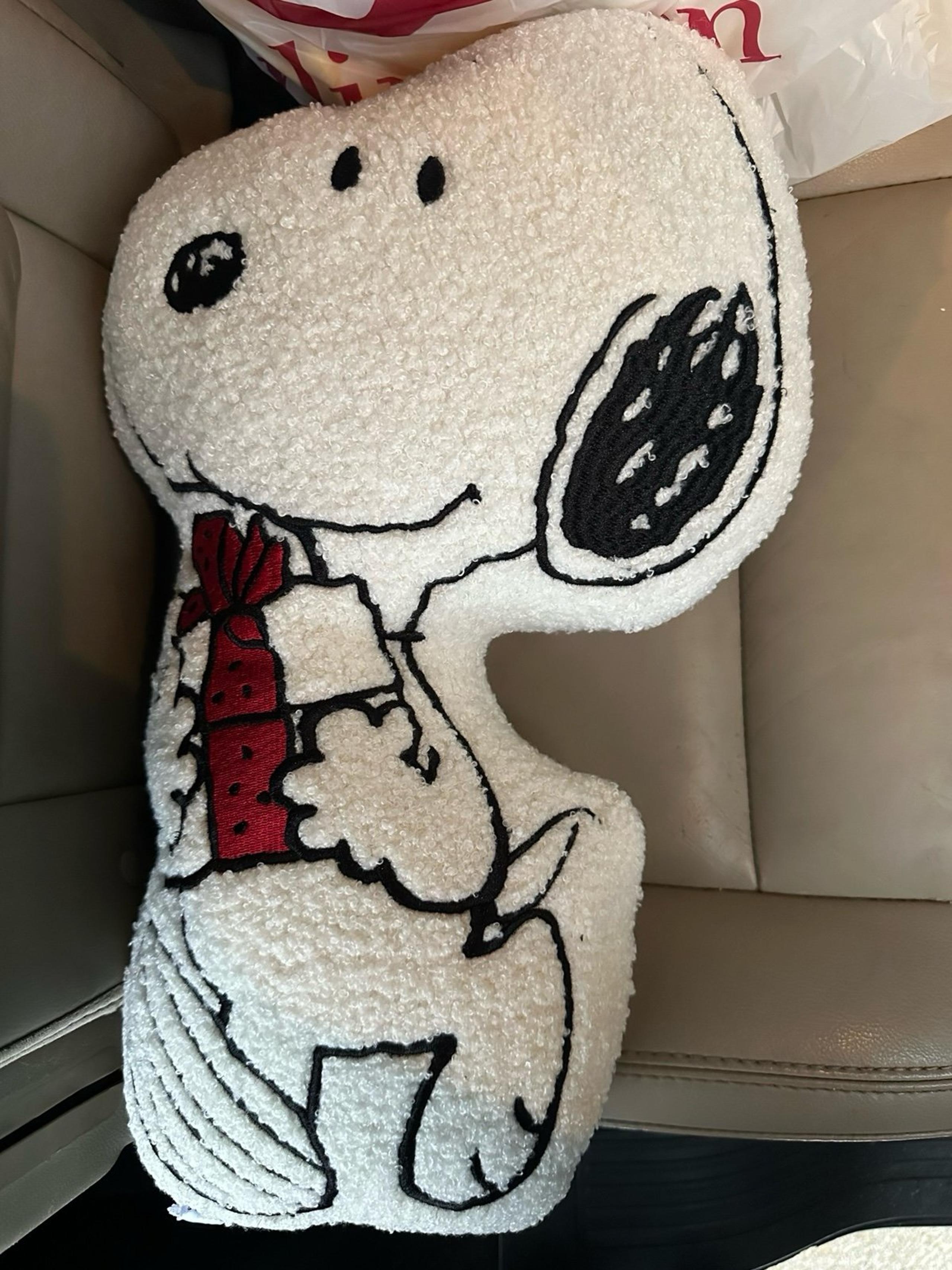 Snoopy Christmas Pillow