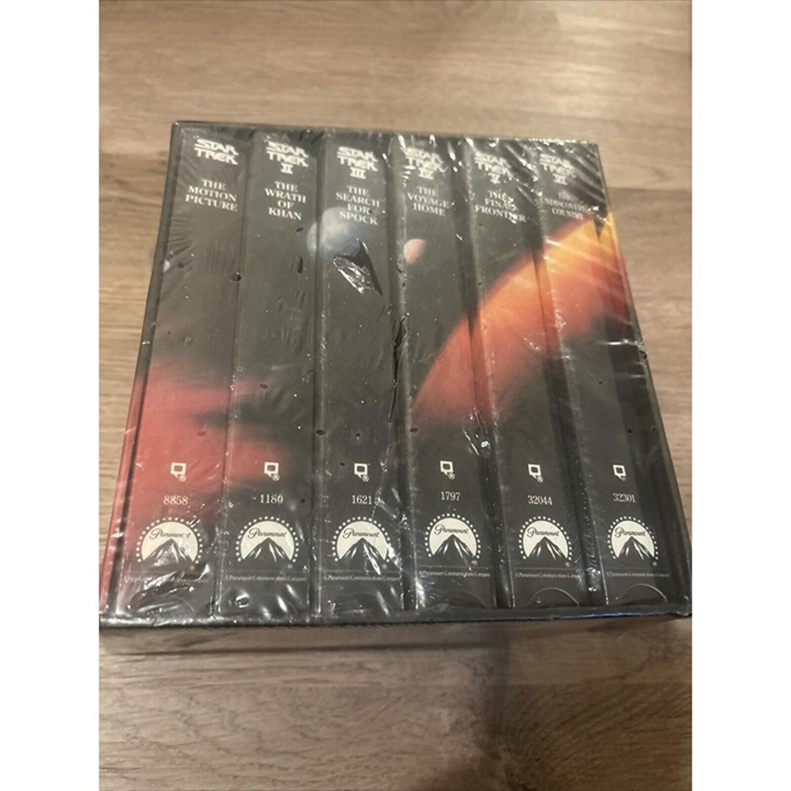 Star Trek - The Movie Collection (VHS, 1993, 6-Tape Set) FACTORY SEALED