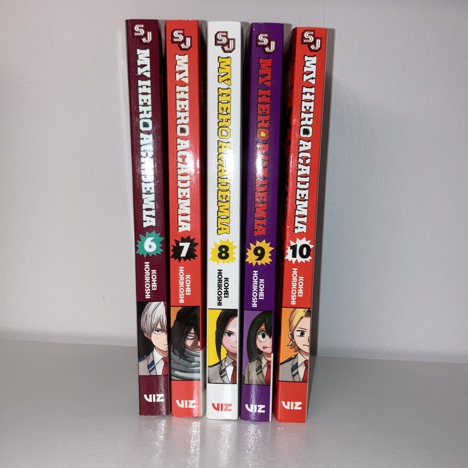 My Hero Academia Manga (Volume 6-10)