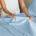 Ultra Soft Bed Sheet Set - Queen LIGHT BLUE