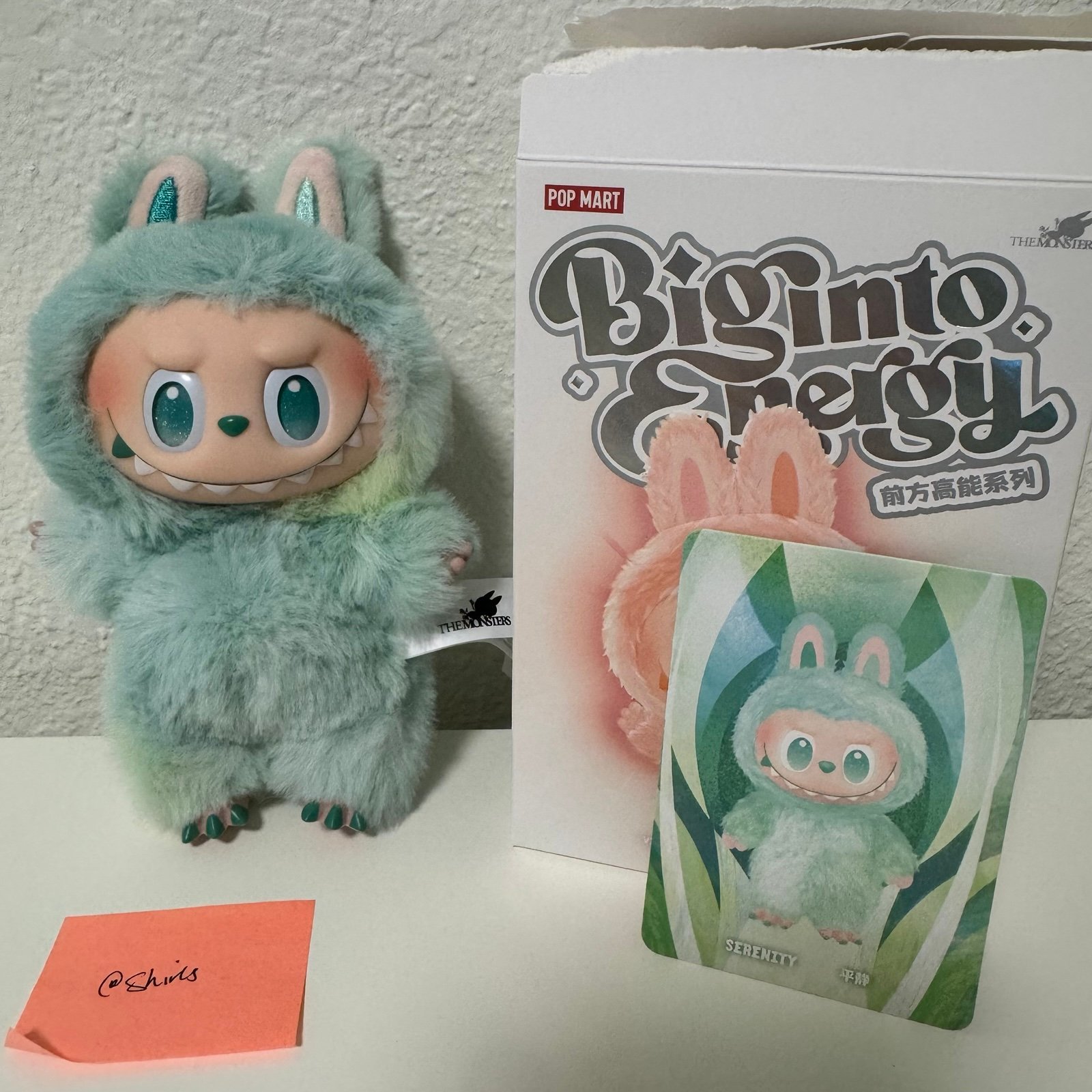 SERENITY big into energy v3 Labubu