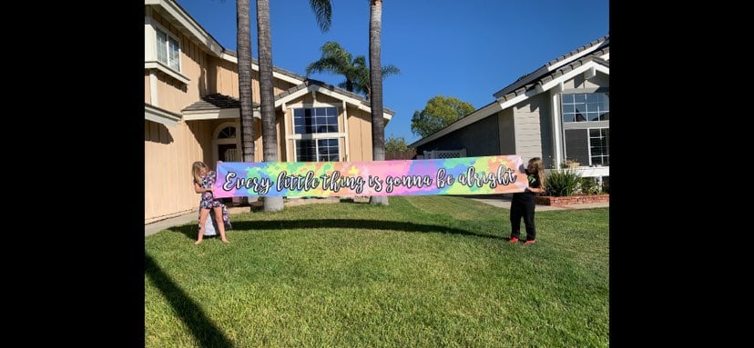 Big colorful banner
