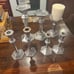 Martha Stewart 8 piece candle holder set pl4 pillar and 4 candlestick