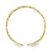 14k Open Hearts Toe Ring