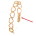14k Open Hearts Toe Ring
