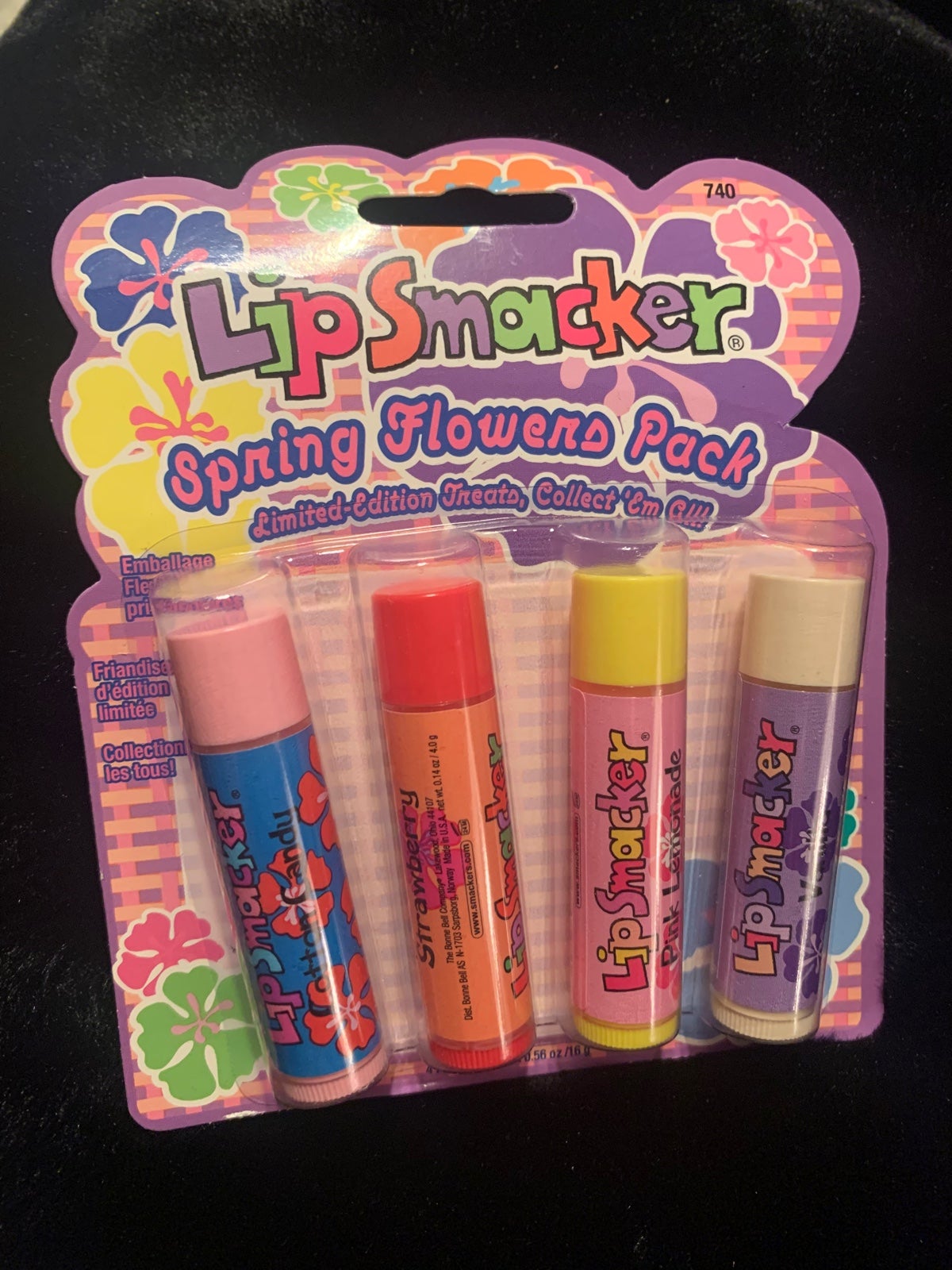 Lip Smacker spring flowers pack vintage RARE