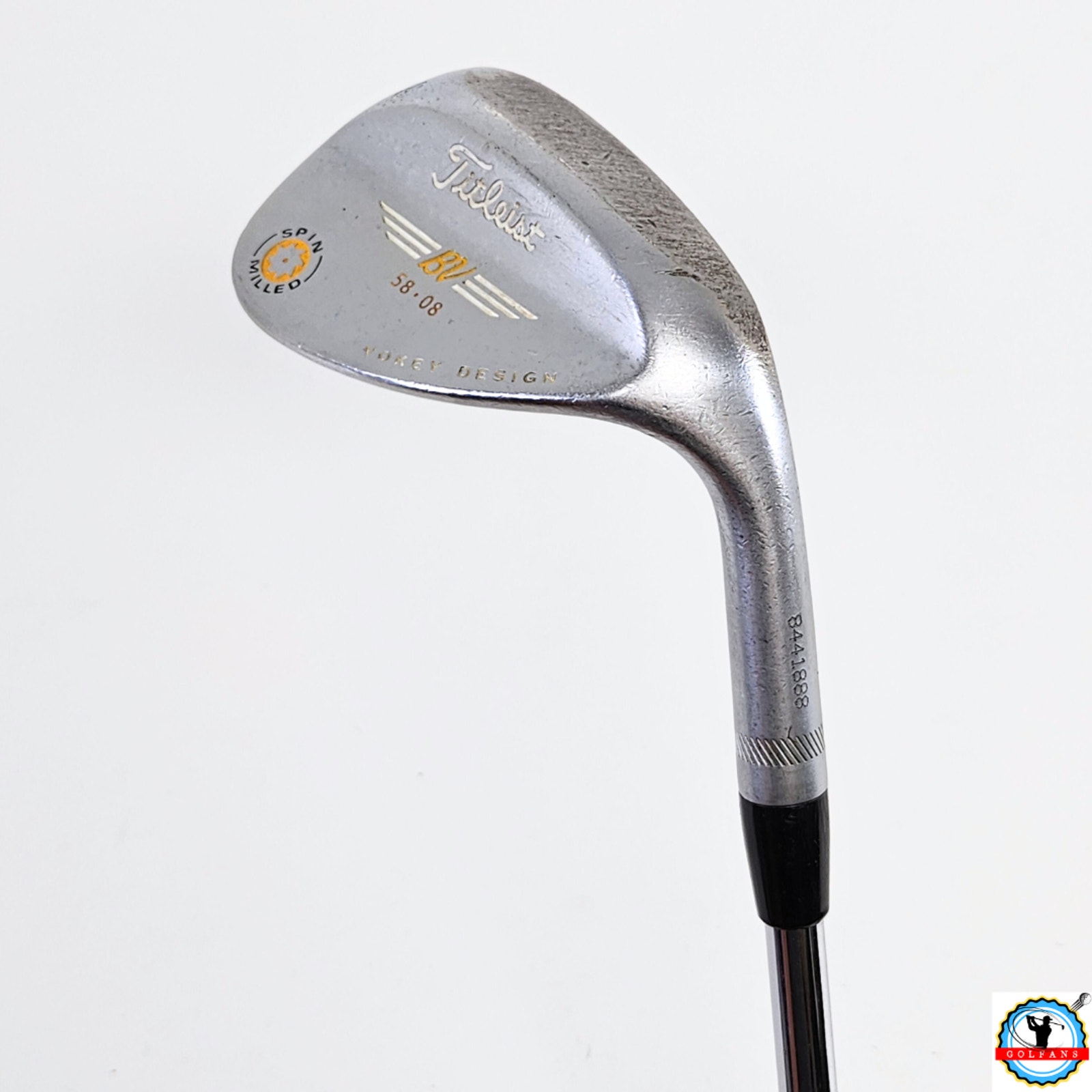 Titleist Vokey Design BV Spin Milled 58.08 LW Lob Wedge Steel RH 35 Fair
