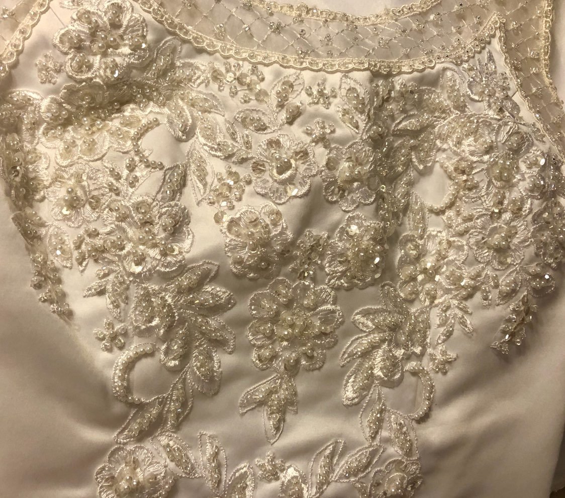 NWT Michelangelo Organza Bridal Gown Six