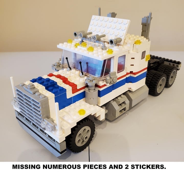 LEGO Set 5580 Model Team Highway Rig Truck NEAR MINT