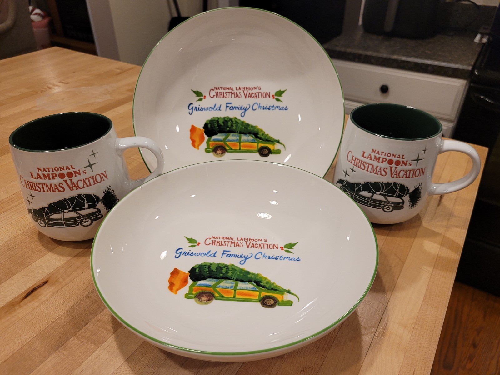 NEW National Lampoons Christmas Vacation Bowl and Mug Set