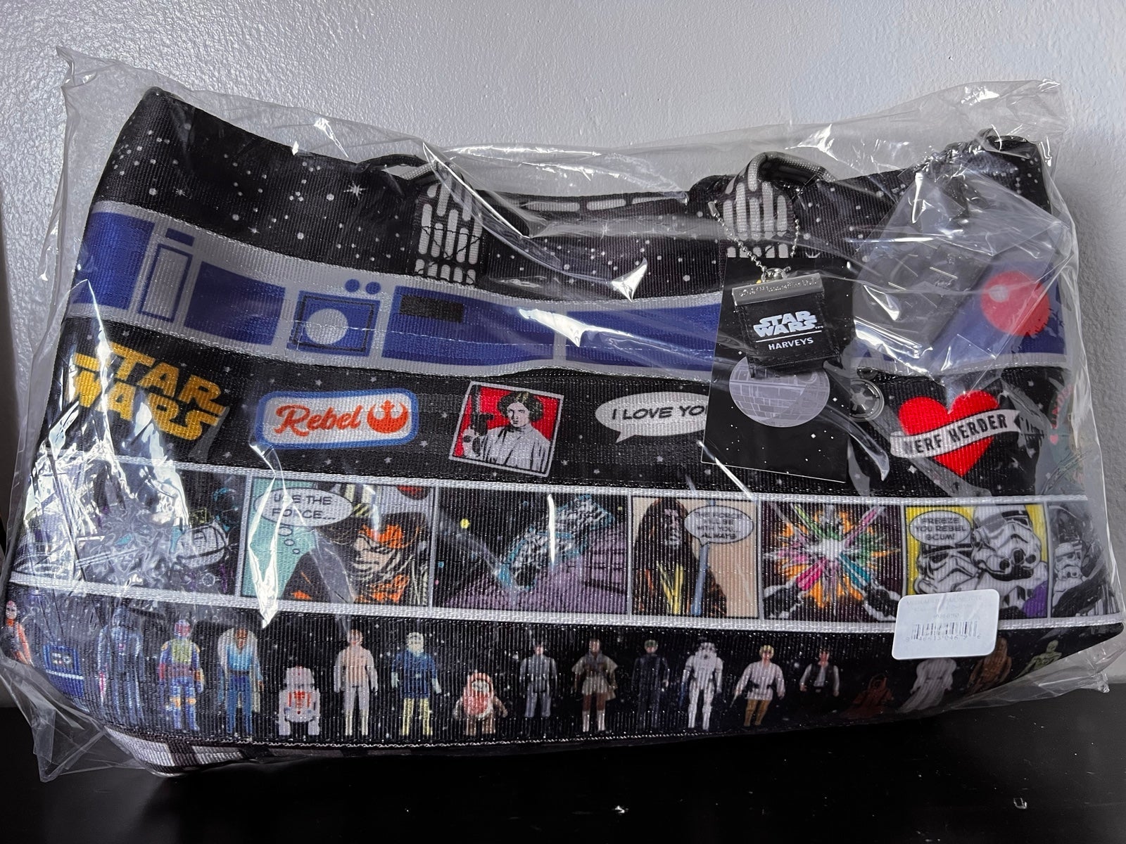 Medium Streamline Tote/ Starwars Patchwork