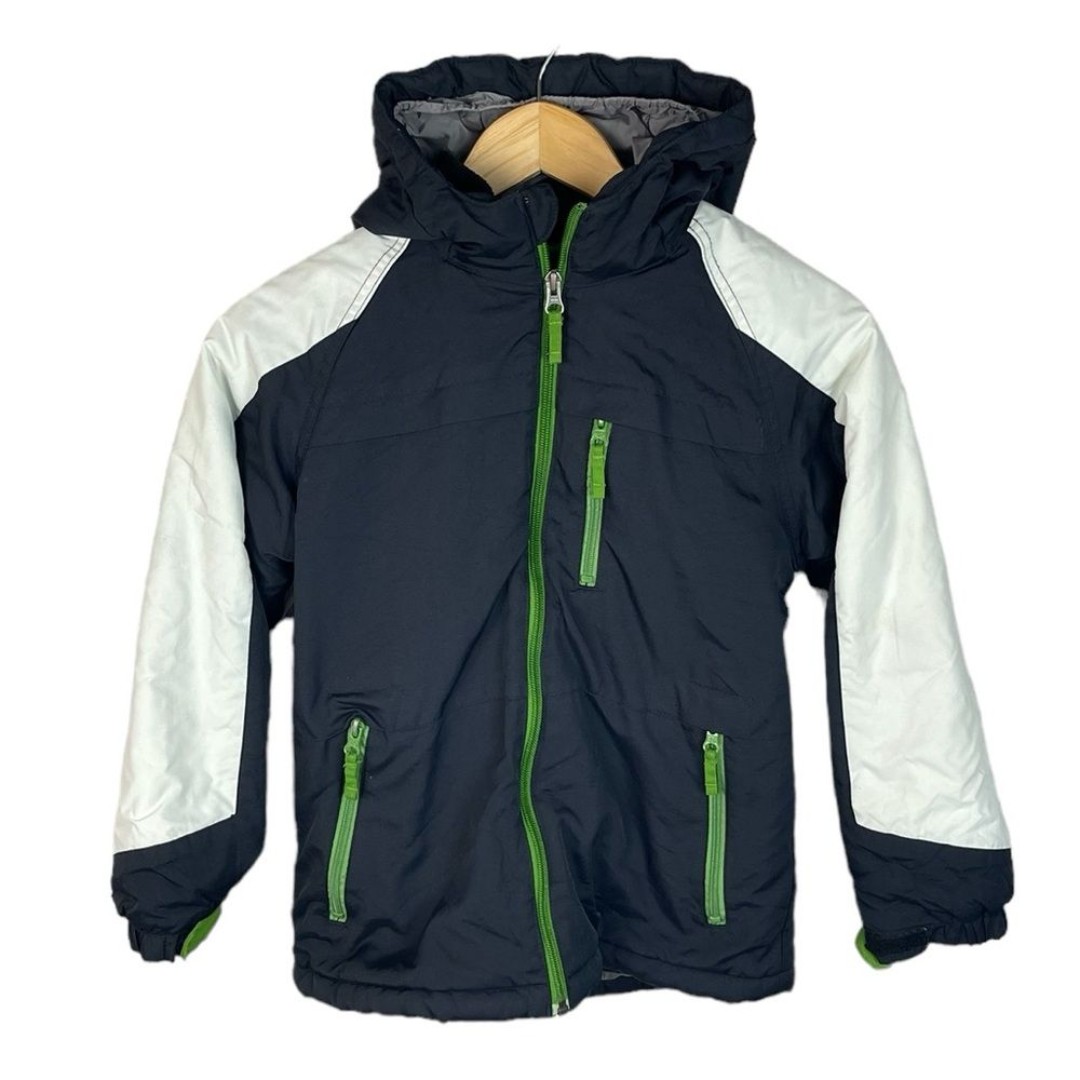 BX4 Boys The Children’s Place Heavy Fleece Hooded Insulated Ski Jacket 7/8 M
