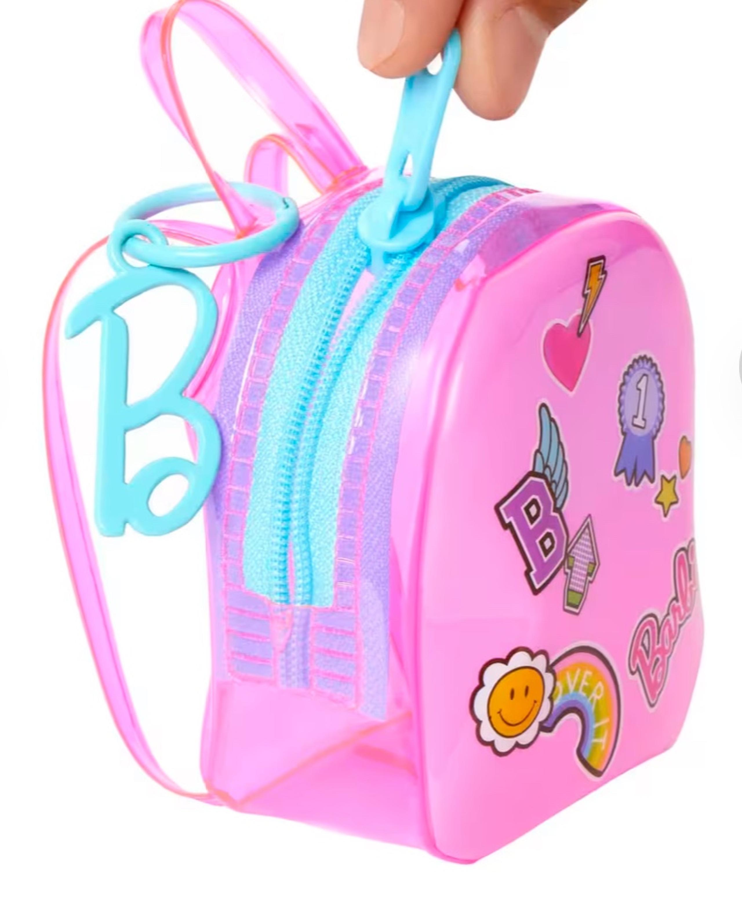 Barbie Mini Backpack Fashion Set 5 Surprises Dress And Accessories