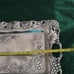 Rare Vintage Arthur Court Large Collectible Aluminum Clutch Tray with Grapes