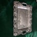Rare Vintage Arthur Court Large Collectible Aluminum Clutch Tray with Grapes