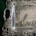 Rare Vintage Arthur Court Large Collectible Aluminum Clutch Tray with Grapes