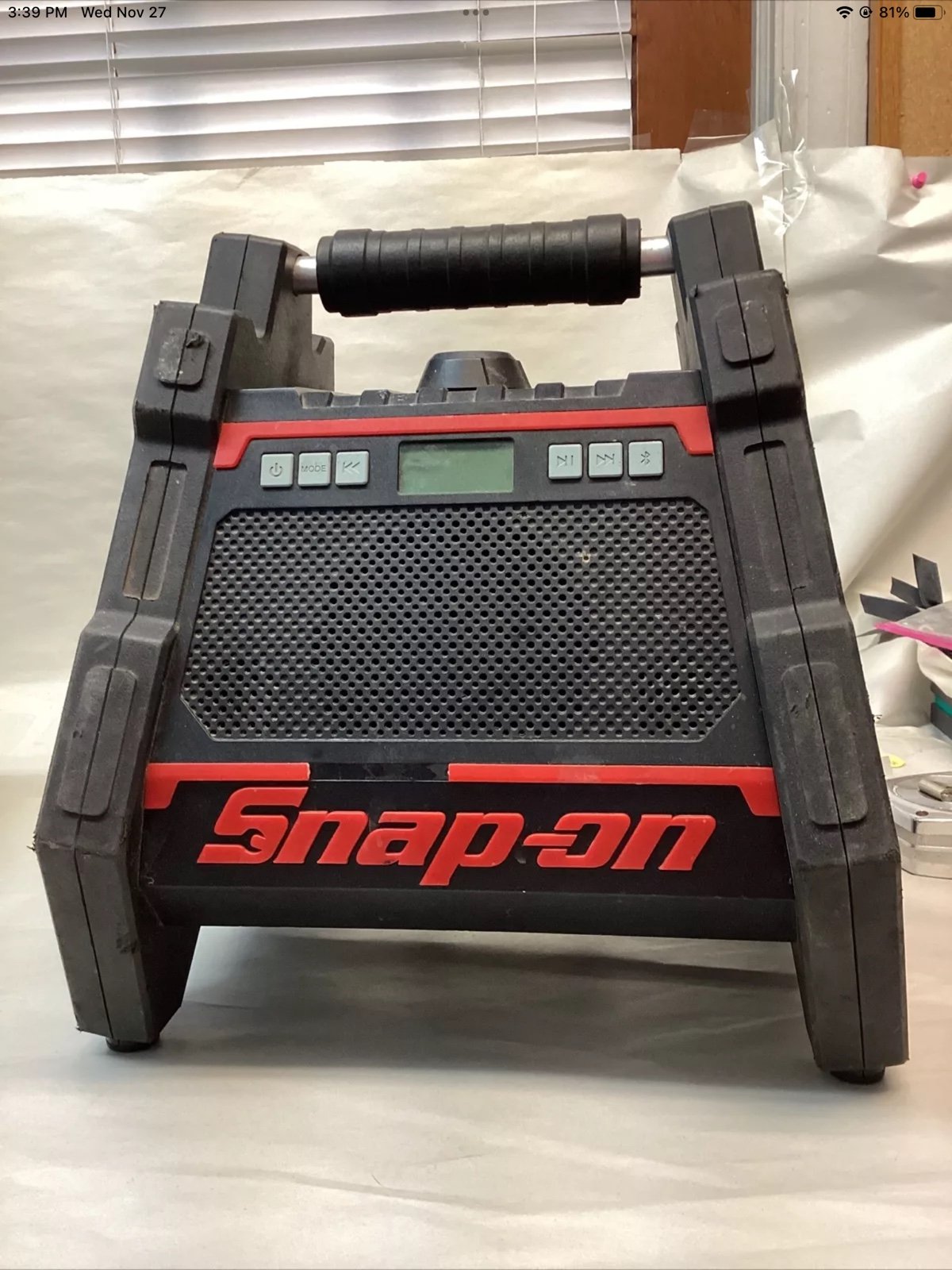 SNAP-ON CTBTS9050 BLUETOOTH SPEAKER