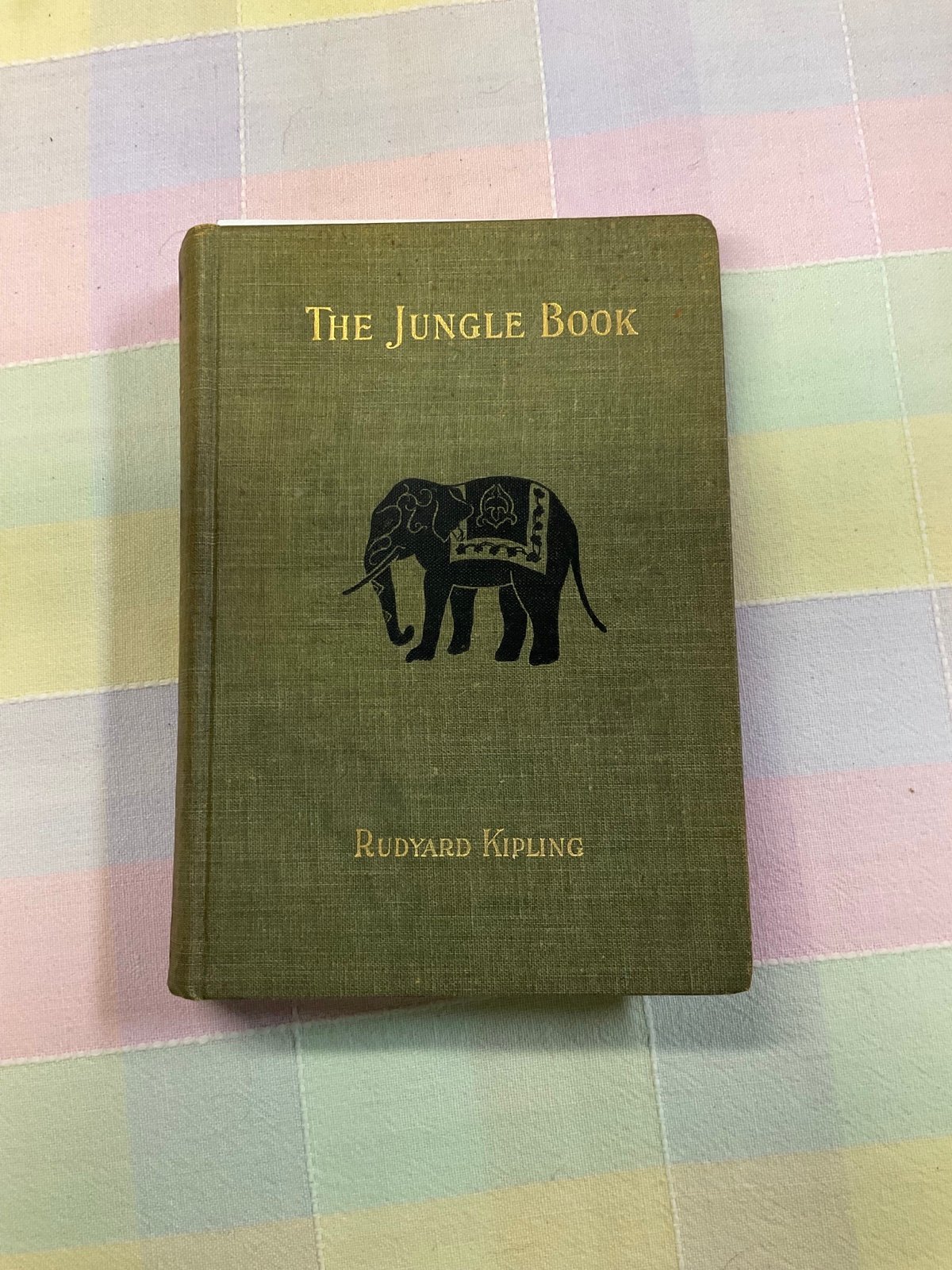 The Jungle Book by Rudyard Kipling dated 1912! ❤️❤️