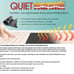 Quiet Warmth 1.5 ft x 5 ft - 240Volt Radiant Floor Heating System for Floors NIB
