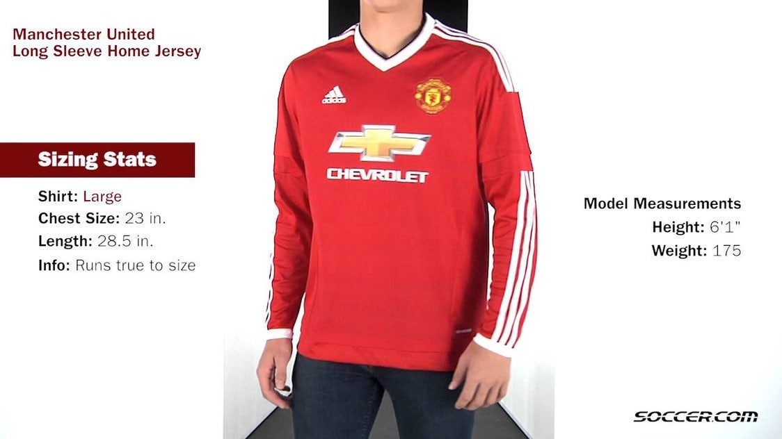 Manchester United home jersey 2015/16 ki
