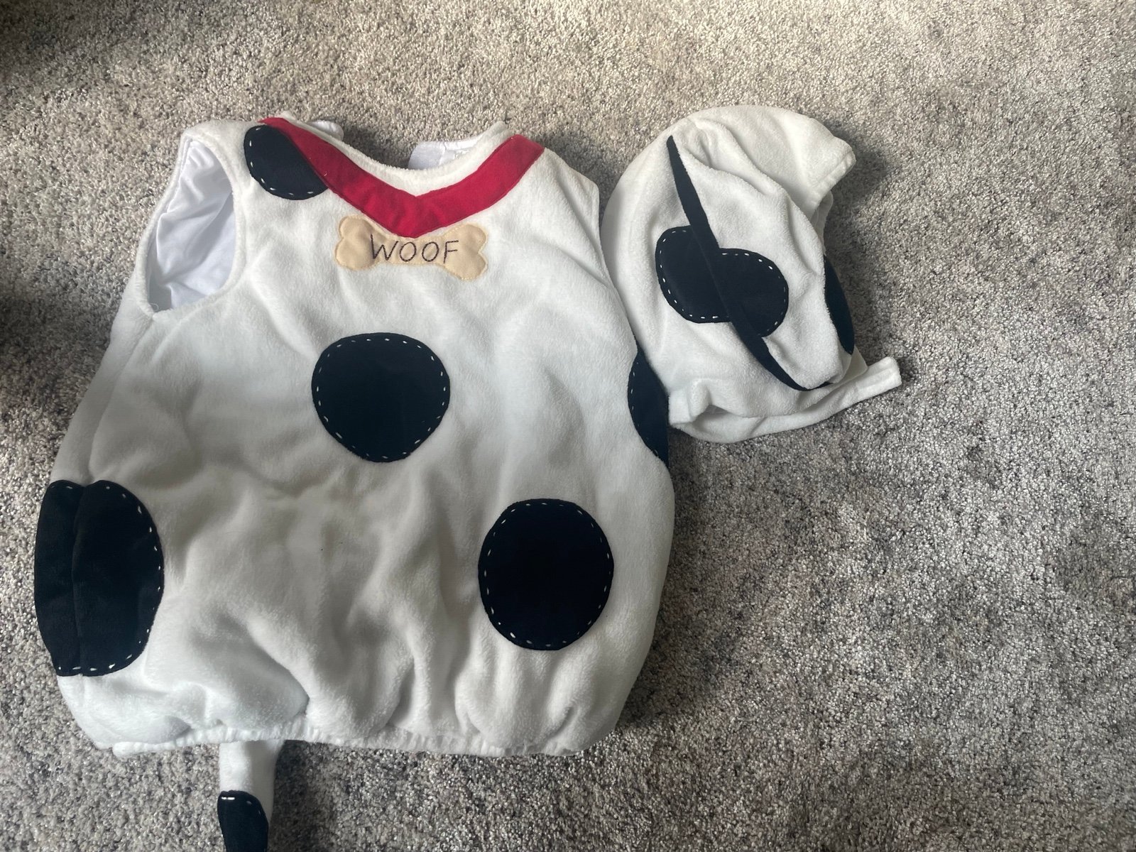 Pottery Barn Dalmatian Costume Size 4-6
