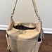Twelve Little Peek-A-Boo Vegan Leather Convertible Hobo Backpack