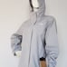 THE NORTH FACE WOMEN VENTURE 2 JACKET WATERPROOF SHELL Light Grey Heather sz XXL