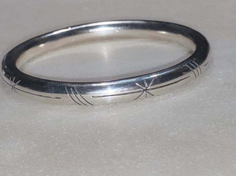 Taxco Cutout 925 Sterling Bangle