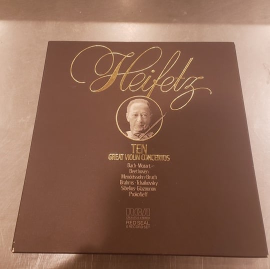 Heifetz Ten Great Violin Concertos