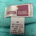 Sheridan Square Sweater Cardigan Top Seafoam Green Vintage Montgomery Ward M NEW