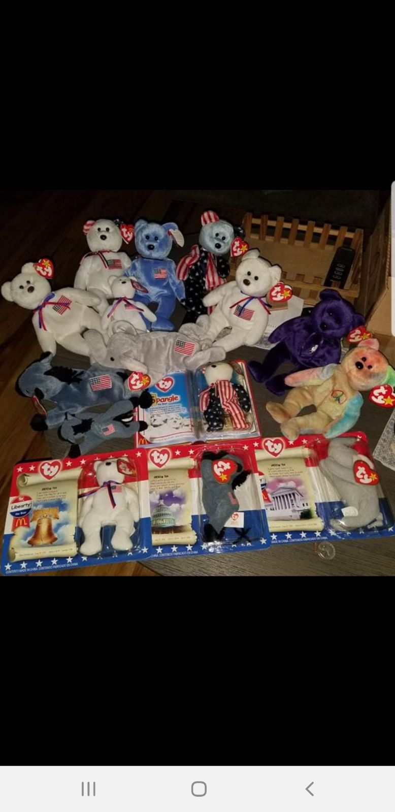 Ty Beanie Babies Princess and Multiple A