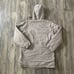 Vintage LL Bean Plaid Flannel Lined Trench Coat With Hood Size Large