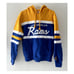 Mitchell & Ness Throwback Los Angeles Rams Fleece Hoodie Size Large Excellent!