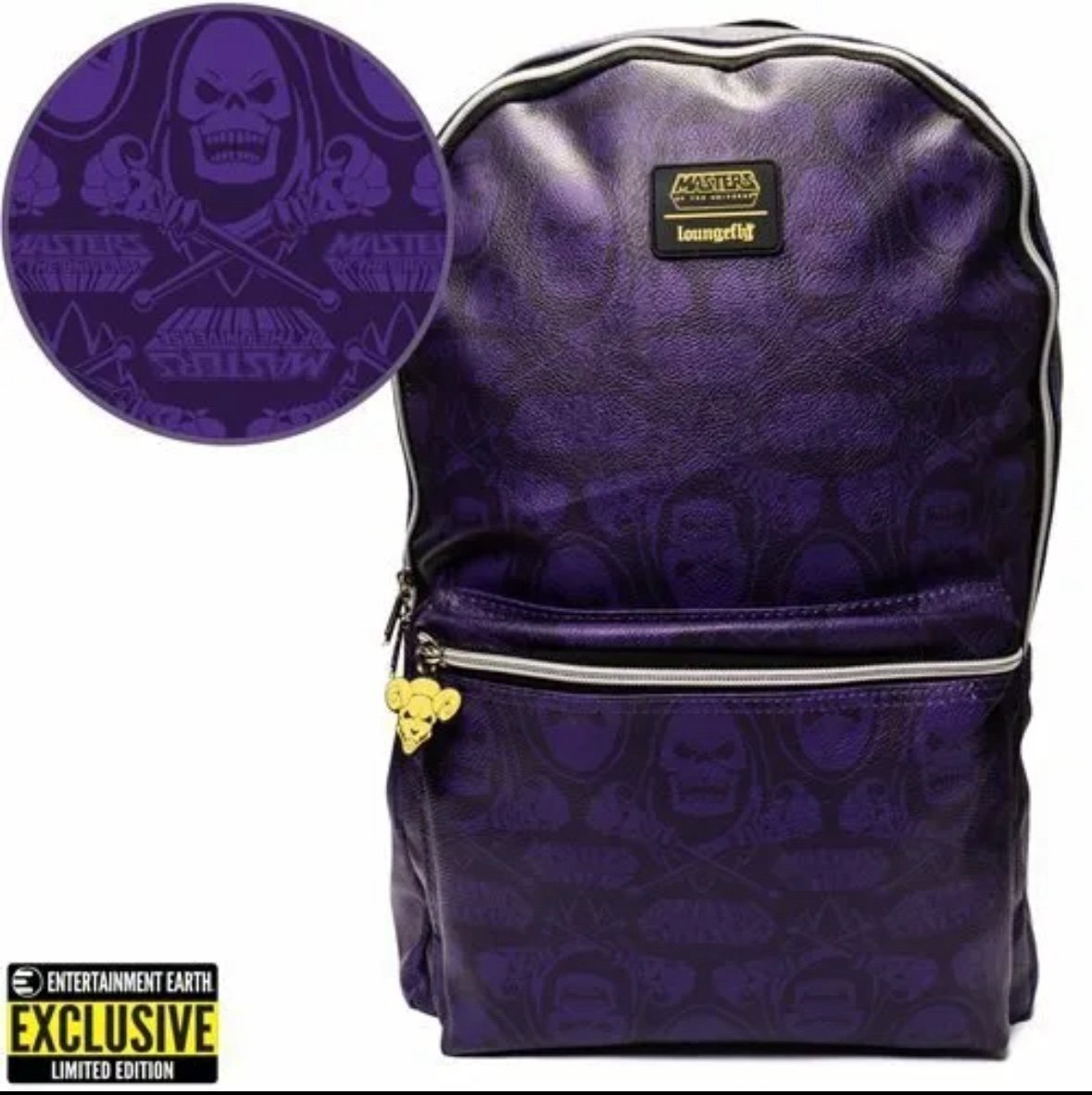 Loungefly Masters of the Universe Skeletor Full Size Backpack New With Tags