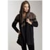 Vince Open Front Hooded Knit Sweater Sz M Wool Alpaca Cashmere with Pockets