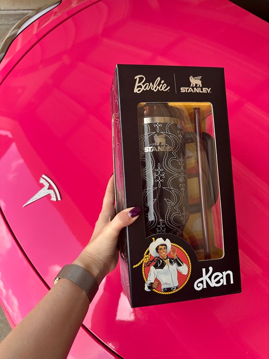 Authentic Barbie x Stanley Tumbler Ken brand new sealed 40 oz Quencher