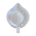 Vintage Depression Era White Milk Glass SUNKIST Citrus Juicer Reamer Made in USA