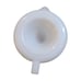Vintage Depression Era White Milk Glass SUNKIST Citrus Juicer Reamer Made in USA