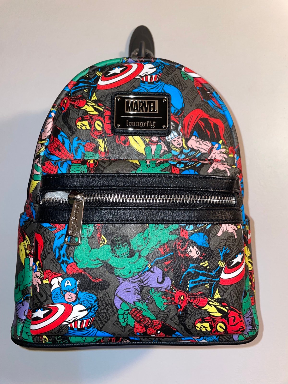 Loungefly Marvel AOP Backpack